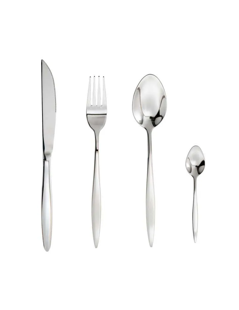 SET POSATE STRETCH 24 PZ INOX 18/10 lucido - immagine 2
