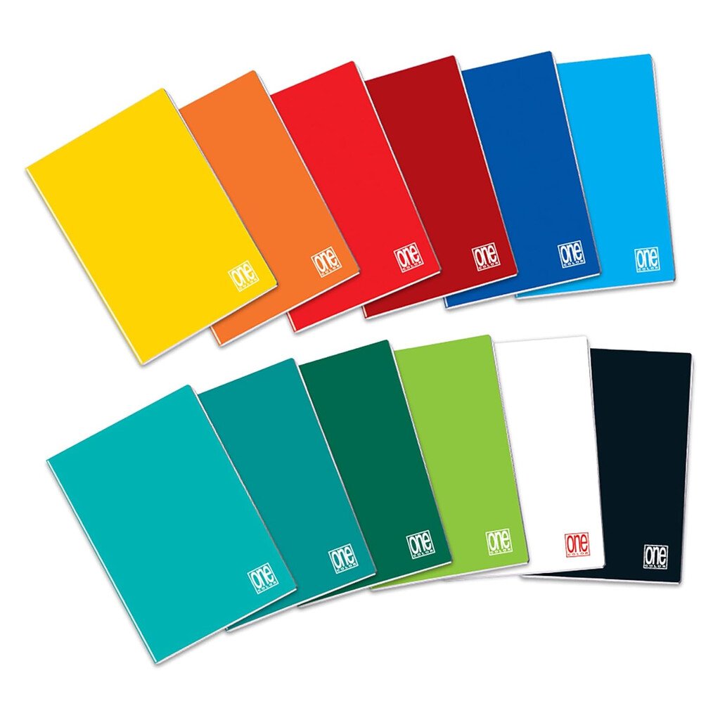 Maxi Blasetti One Color: A4, rigatura B, 24+1 fogli, 100 g/mq, cf. da 10 pz. - immagine 2