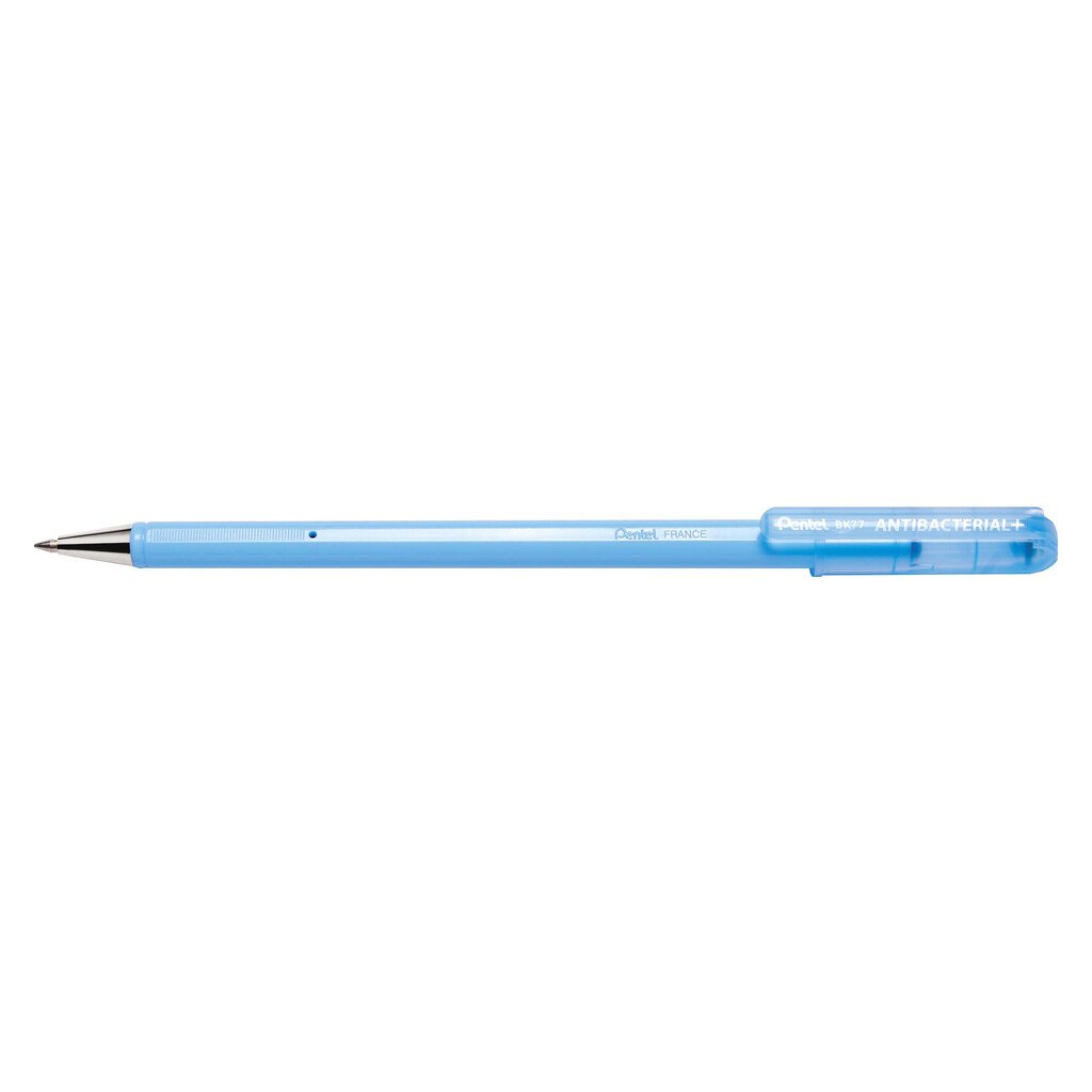 Penna Pentel Superb Antibacterial+: blu, 0.7 mm, cf. da 12 pz. - immagine 2