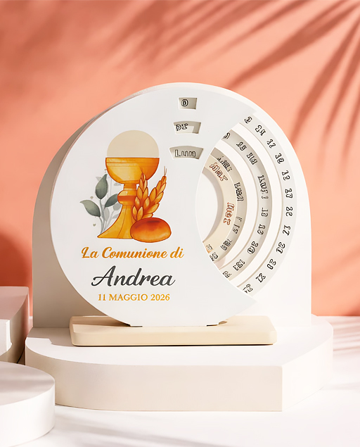 CALENDARIO PRIMA COMUNIONE PERSONALIZZATO - immagine 2