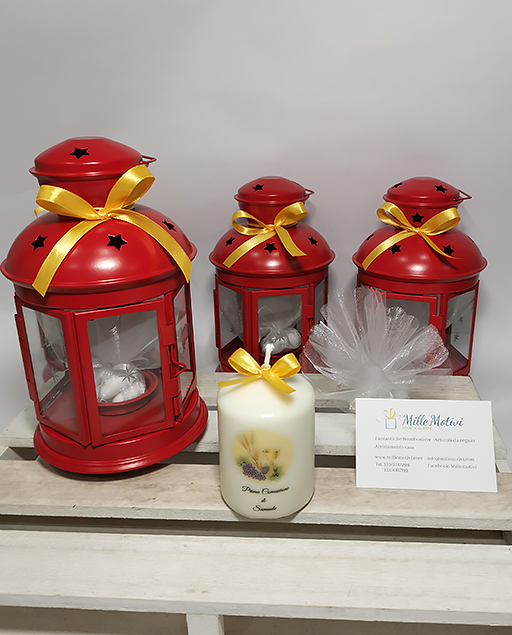LANTERNA CON CANDELA PERSONALIZZATA - immagine 6