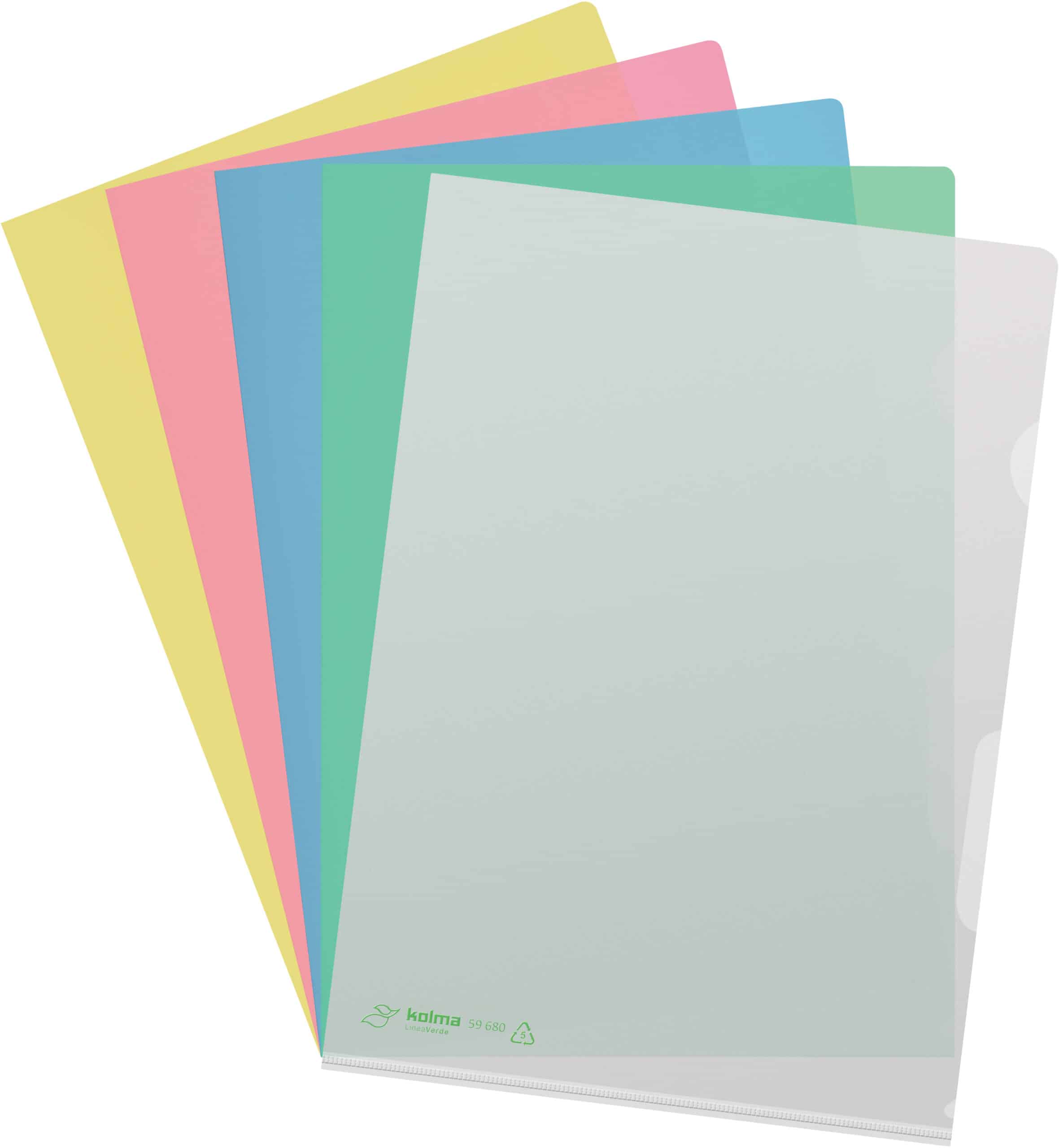 KOLMA Visa Dossier LineaVerde A4 59.680.19 ass. , CopyResistant 10 pezzi - immagine 2