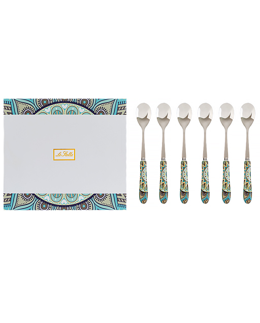 SET CUCCHIAINI CASHMERE MAIOLICA - immagine 2