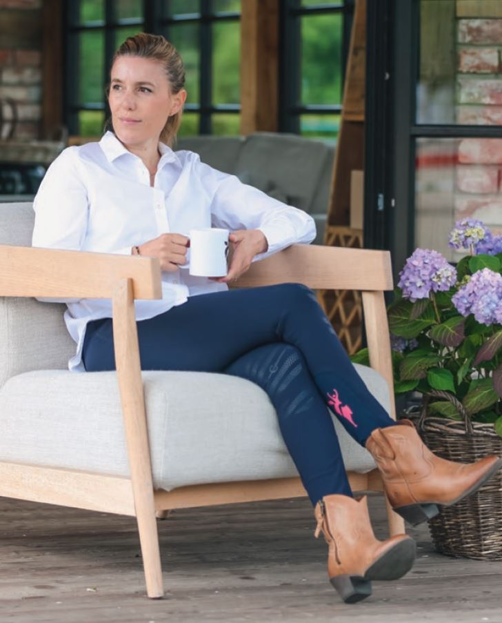 Pantaloni da equitazione Janne x PinkRibbon - immagine 9