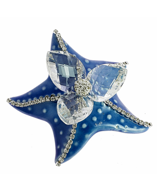 STELLA MARINA STRASS PETALI SWAROSKI - immagine 3