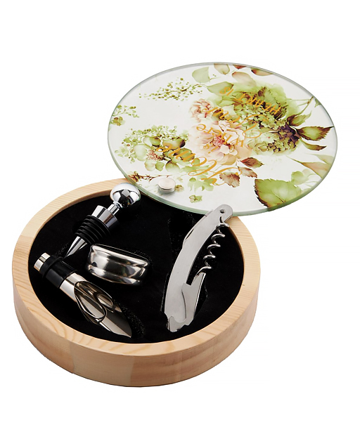 SET VINO TONDO LINEA ORTENSIA - immagine 2