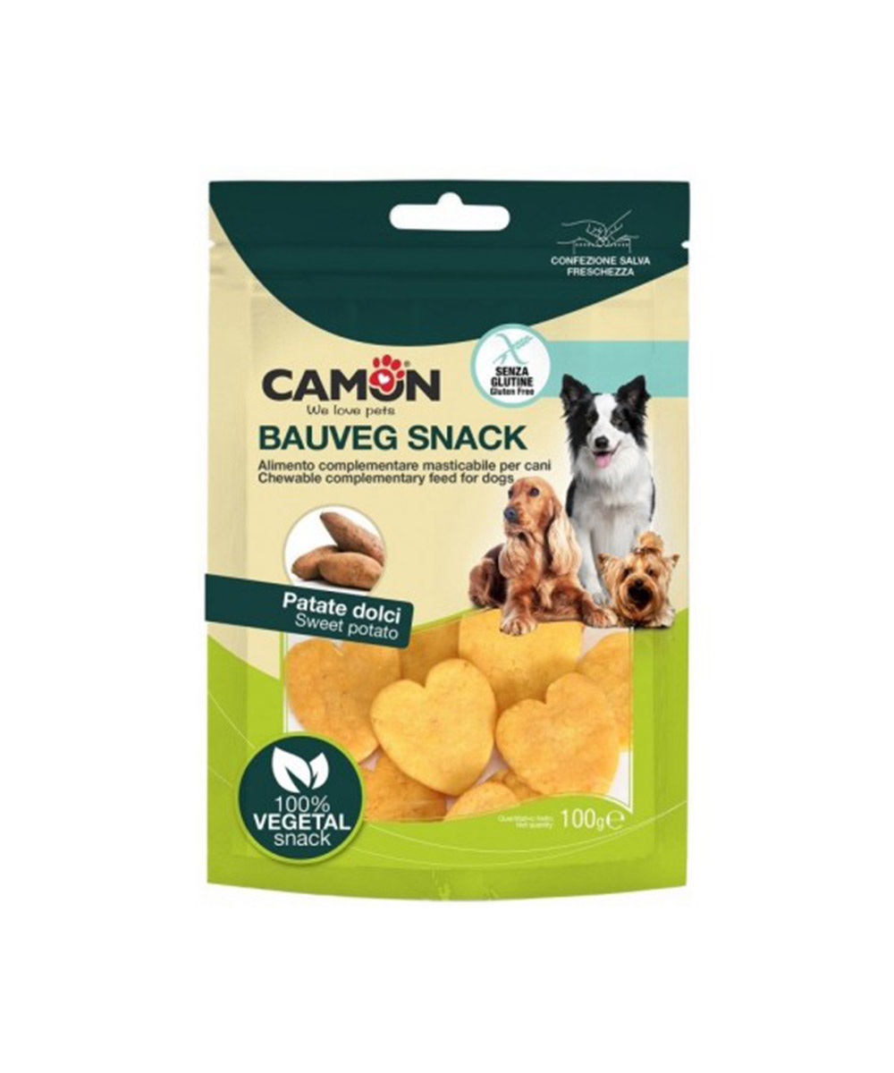 Camon Cuoricini con Patata Dolce – Snack per Cani - immagine 2