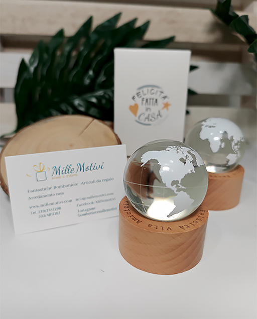 MAPPAMONDO LED CON BASE IN LED - immagine 4