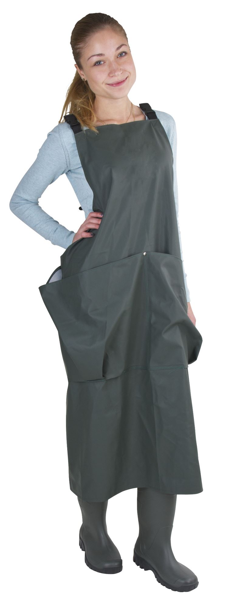 Grembiule per mungitura Premium con tasche - immagine 2
