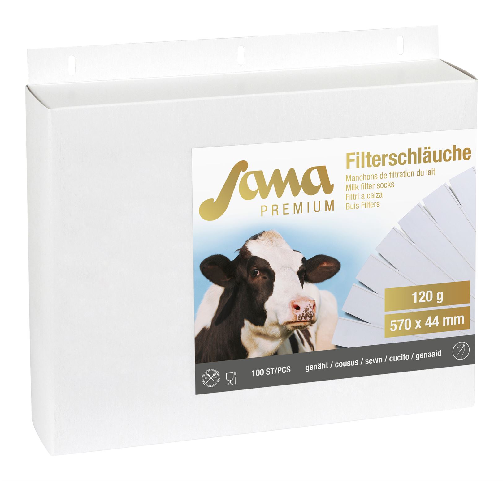 Sana Filtri per latte Premium 120 g - immagine 3