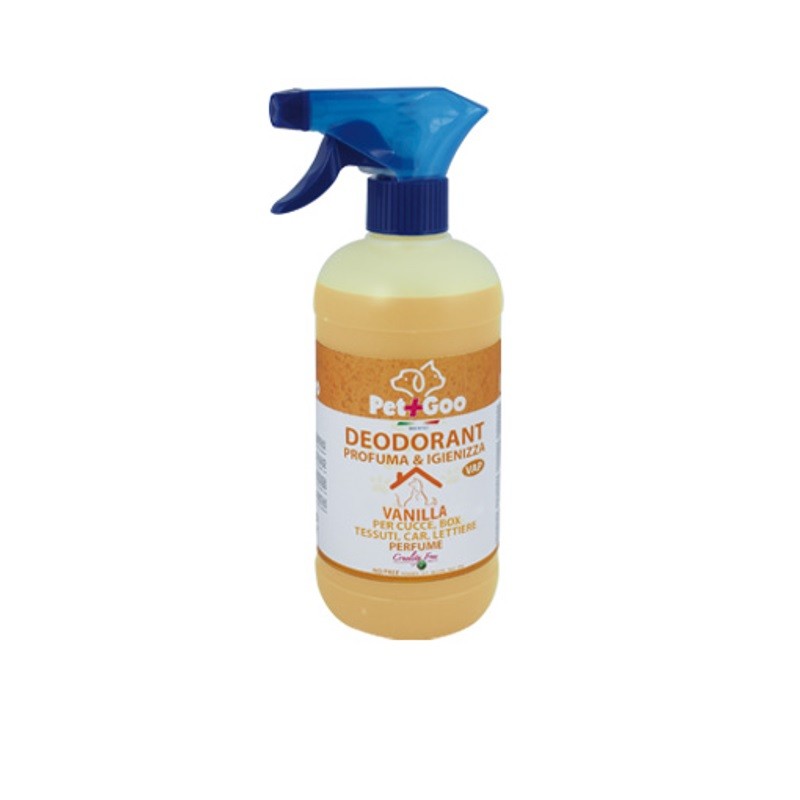 PET&GO DEODORANTE LIQUIDO VAPE 500ml Vanilla fragrance- per tessuti e superfici - immagine 2