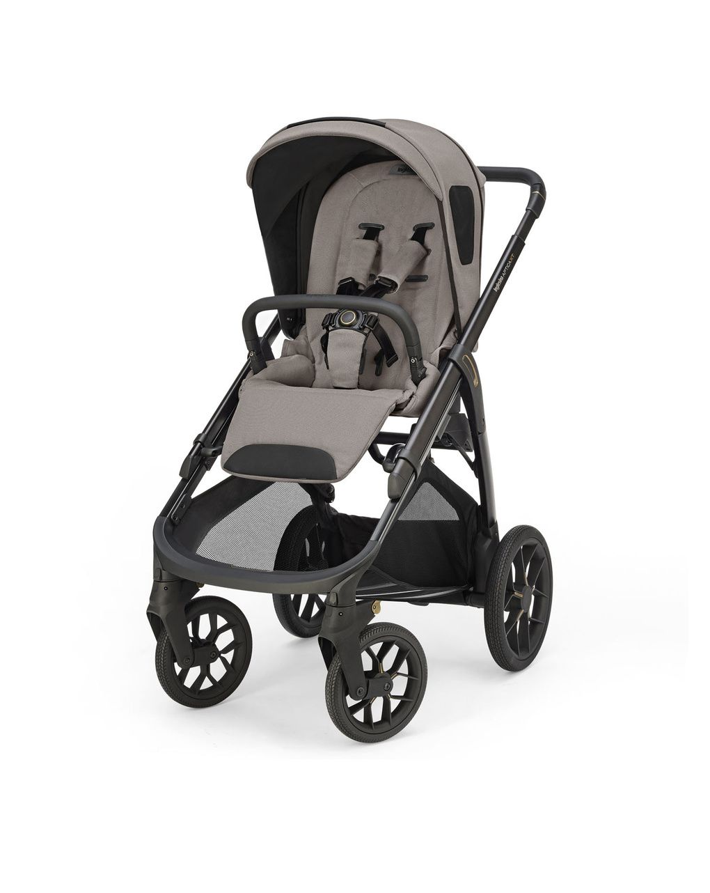 Aptica xt system quattro – tundra beige con telaio black e seggiolino auto darwin infant recline evo – inglesina - immagine 5