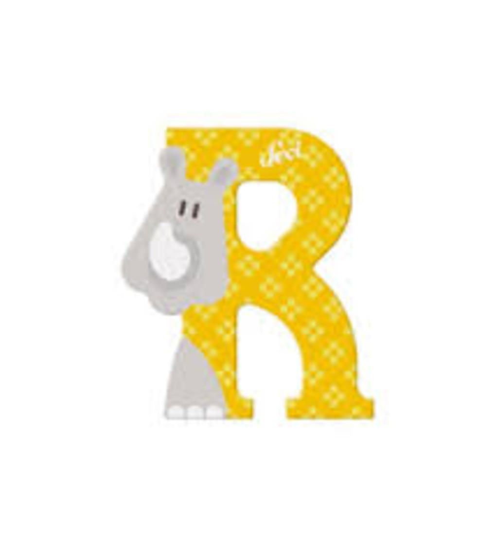 Lettera r rinoceronte - immagine 2