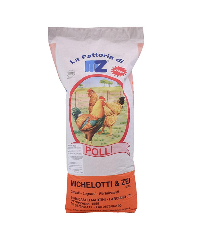 Misto Polli con Soia Pellettata Uso Zootecnico 25Kg - immagine 2
