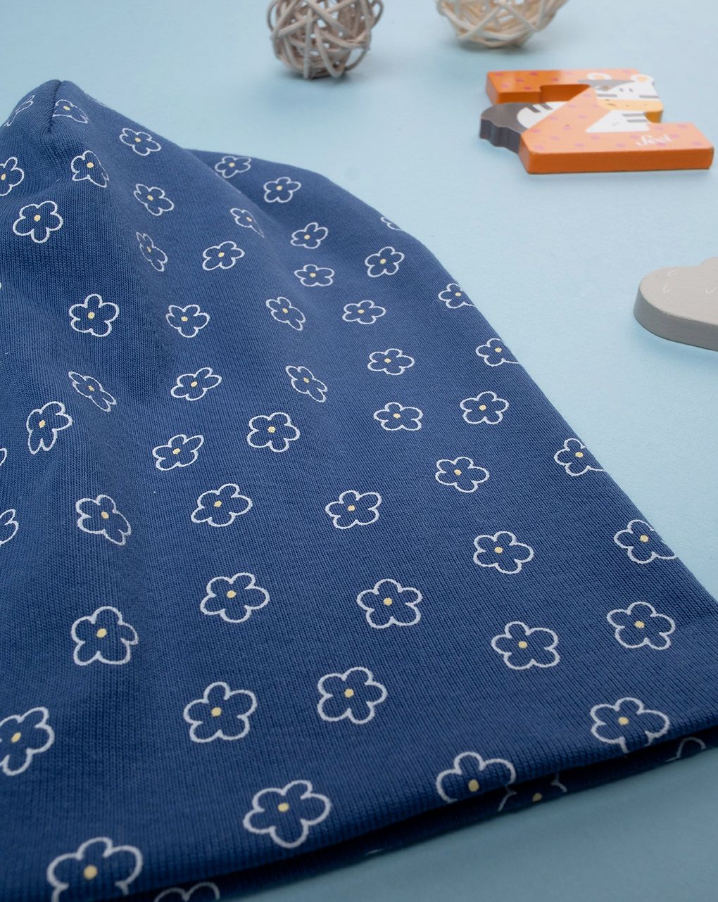 Berretto bimba blu - immagine 4